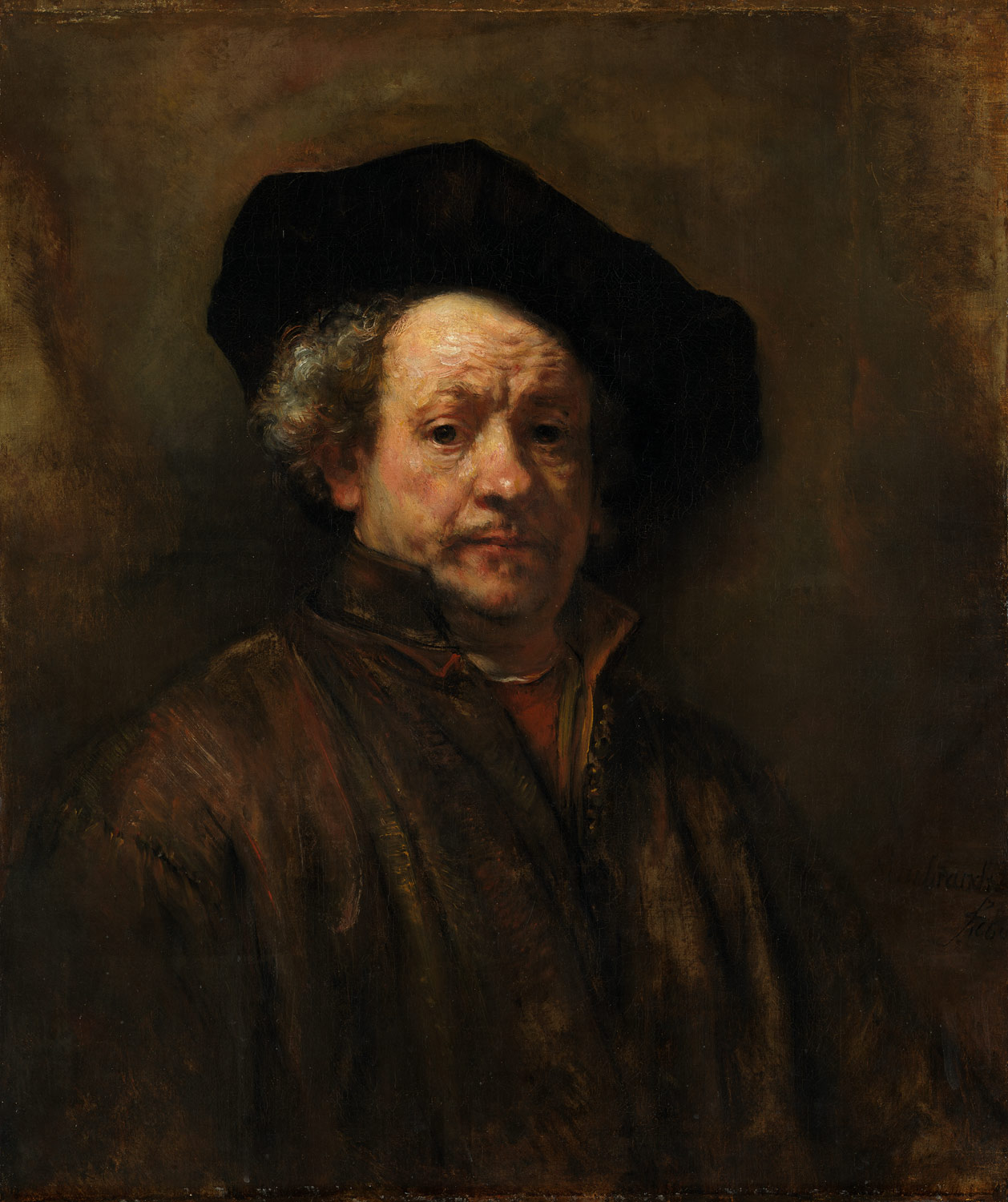 Painting of Rembrandt