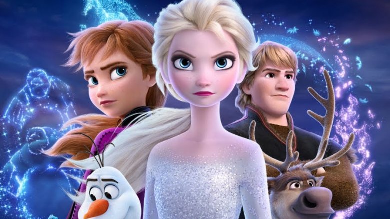 Elsa, Anna and Kristoff from Frozen 2 