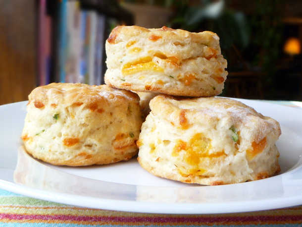 Photo of spring scallion biscuits