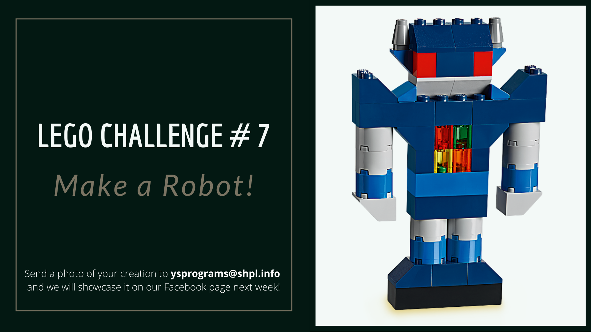 Lego Challenge # 7 - Make a Robot