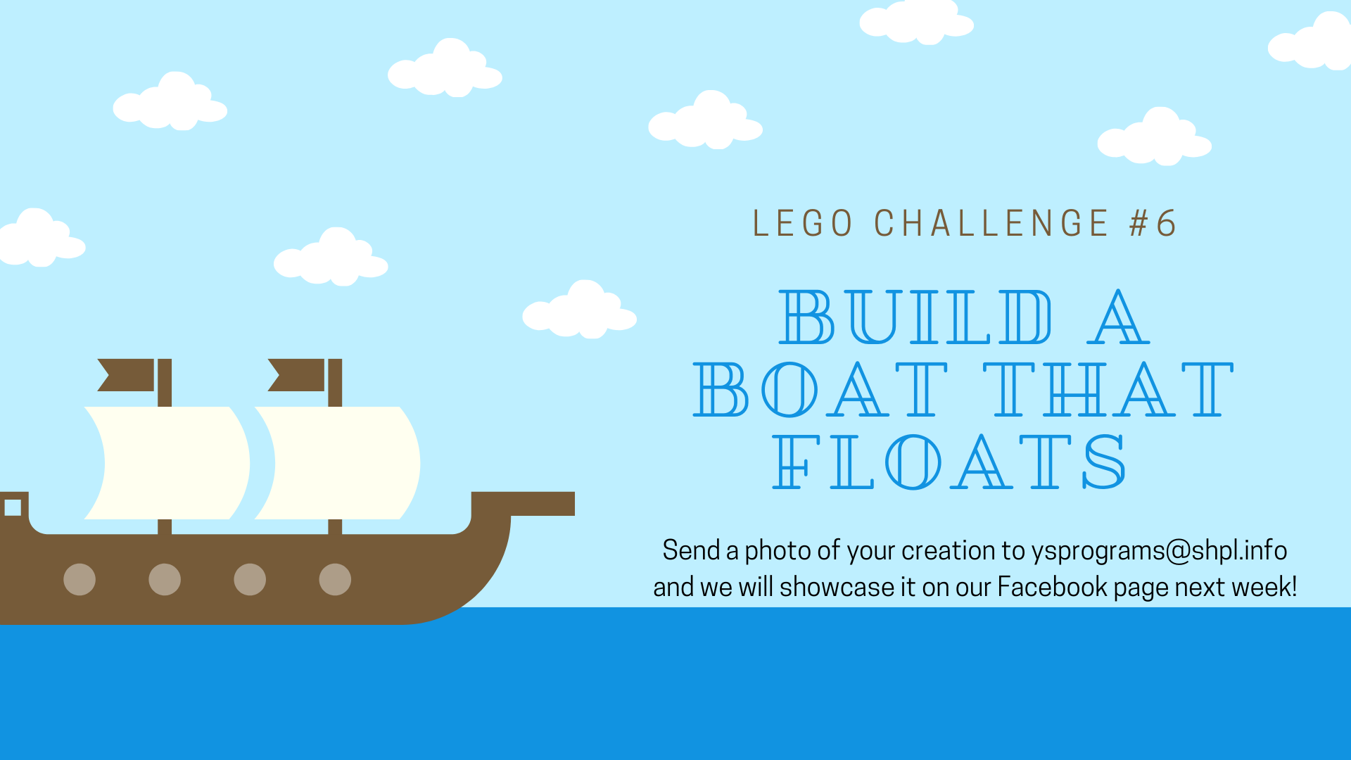 Lego Challenge #6 Build a Boat that Floats