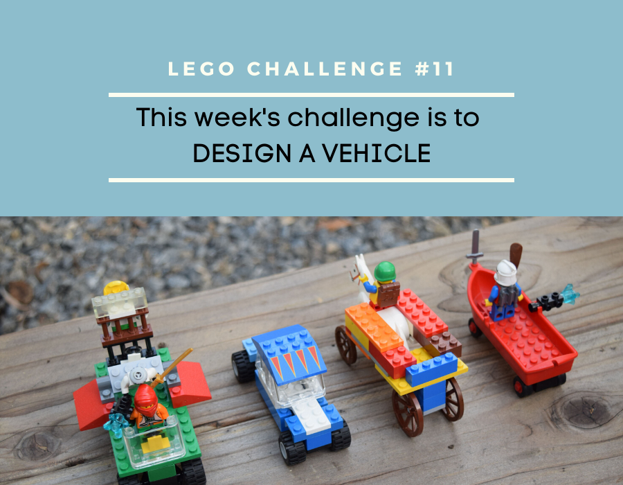 Lego Challenge #11 - Design a Vehicle