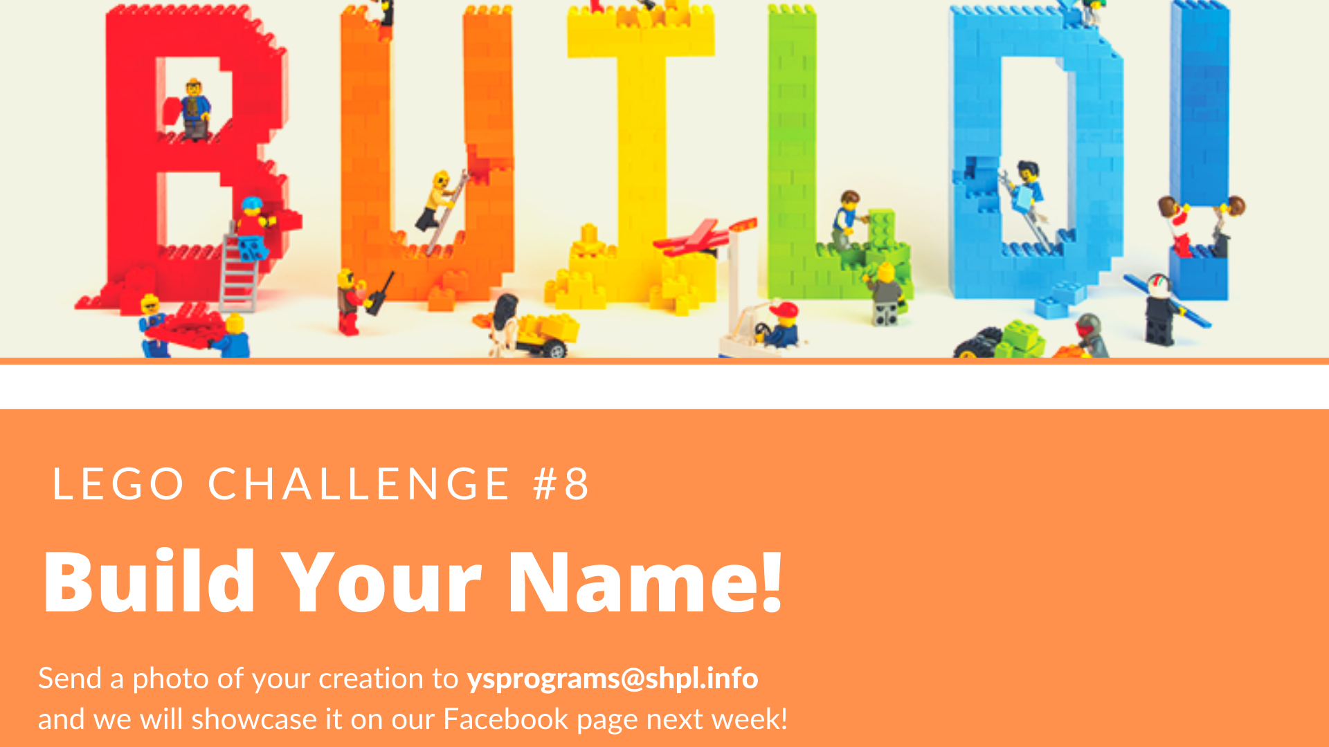 Lego Challenge #8 - Build Your Name