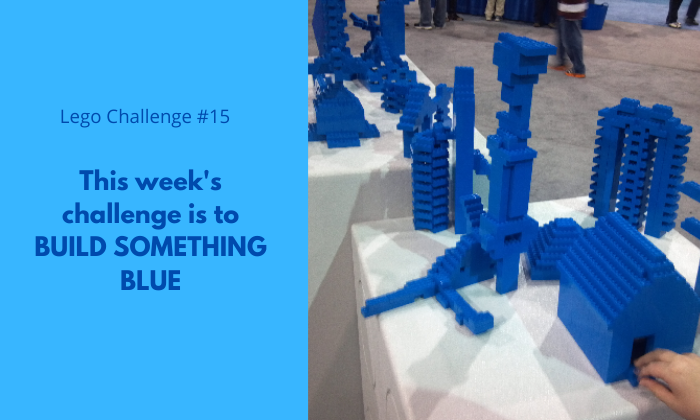 Lego Challenge #15 - Build Something Blue