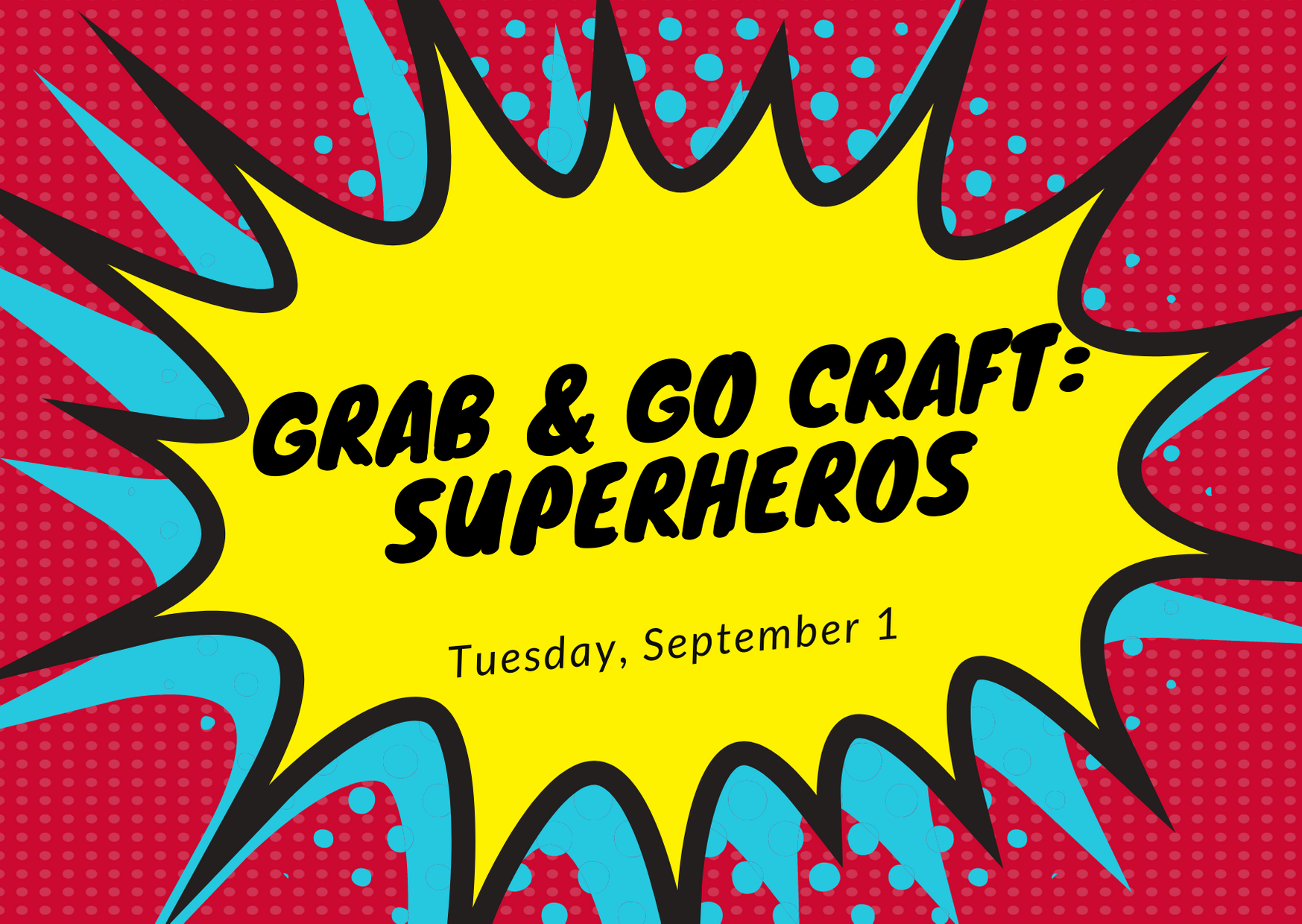 Grab & Go Craft: Superheros