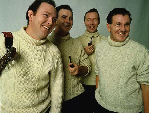 Photo of The Clancy Brothers.