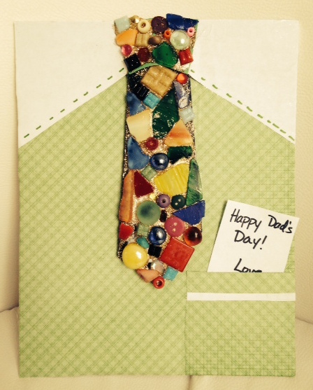 Mosaic Father's day tie