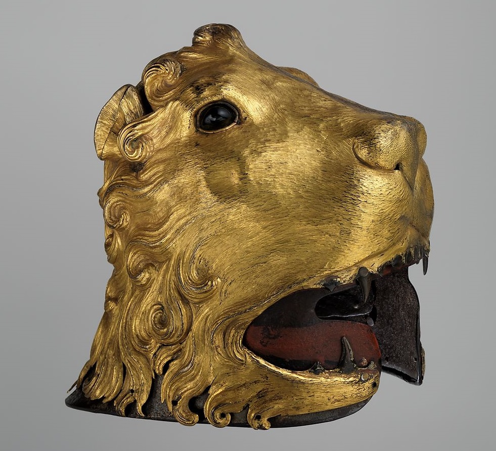 Sallet in the Shape of a Lion's Head
