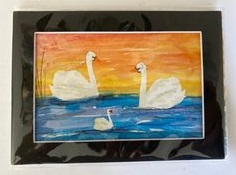 Art Nanny swans