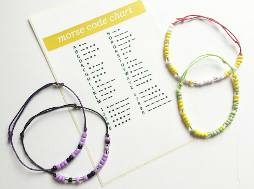 Diy Morse Code Bracelets  How To Make A Beaded Bracelet  Jewelry on Cut  Out  Keep