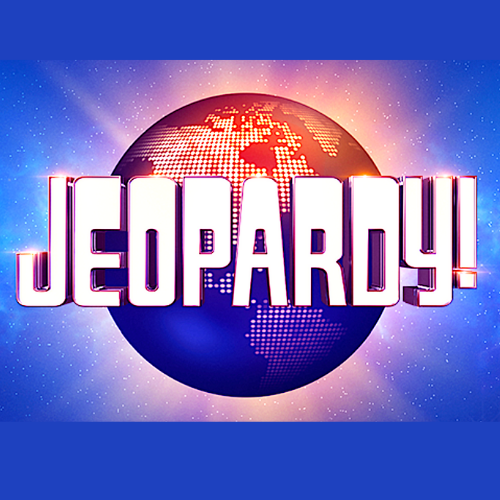 Jeopardy game logo