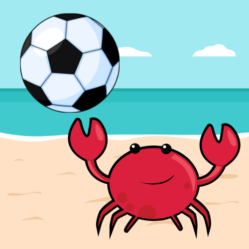 Crab soccer