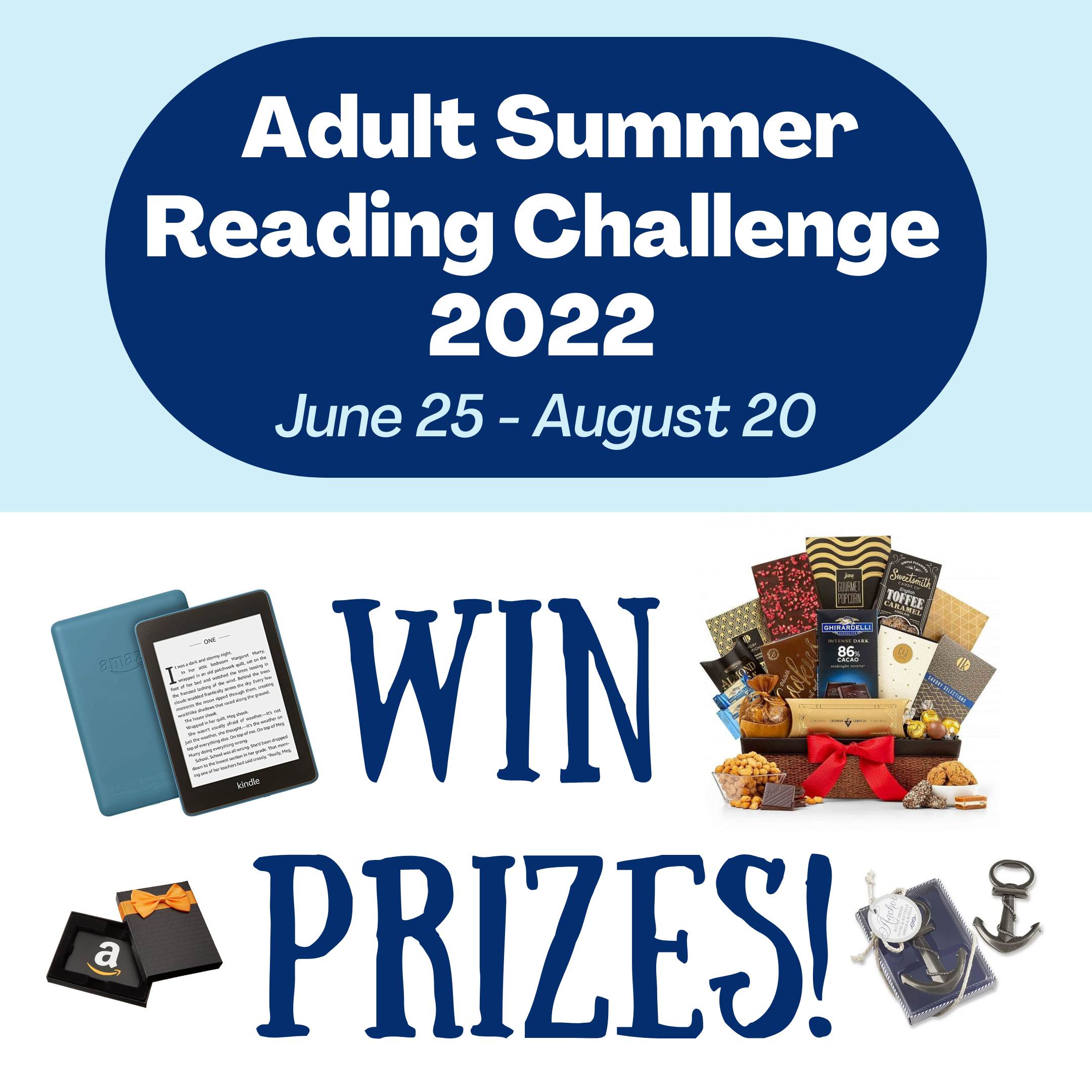 Summer Reading Challenge Graphic 