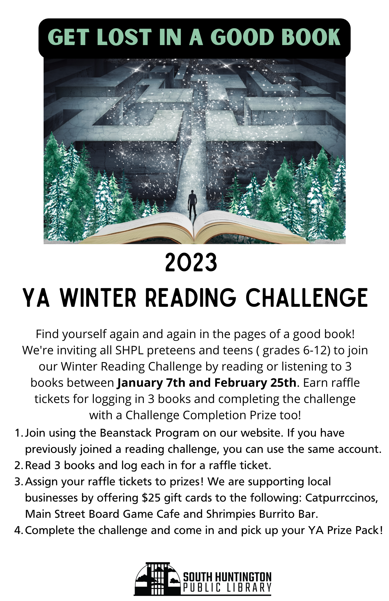 YA Winter Reading Challenge 2023