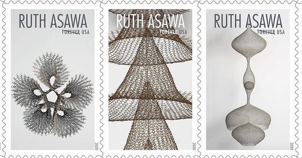 Ruth Asawa stamps