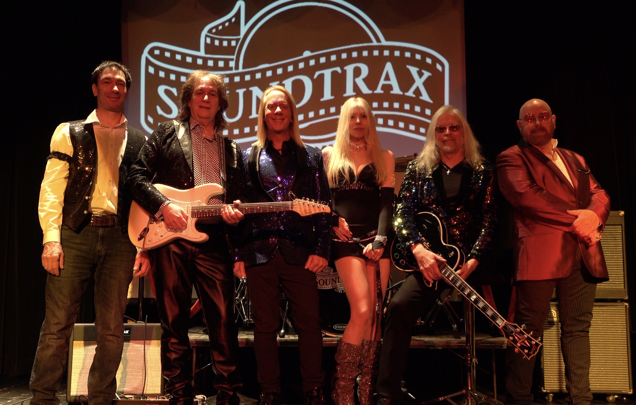 Members of the band Soundtrax.