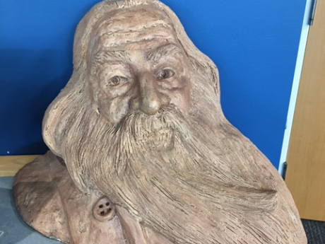 Walt Whitman Bust