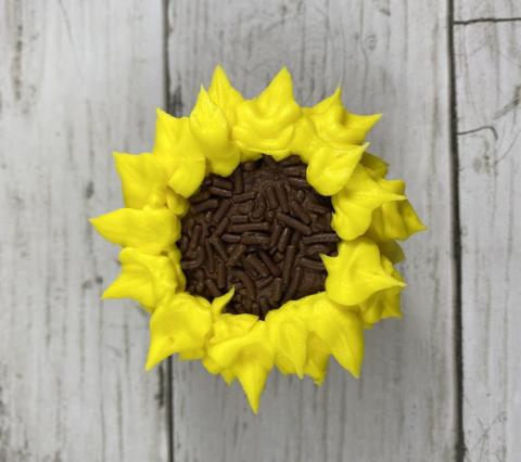 Sunflower Cupcake