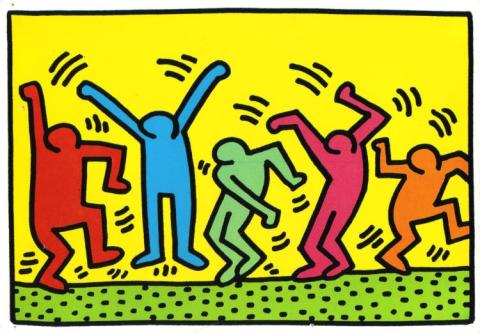 Keith Haring Untitled (Dance)
