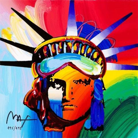 Peter Max Statue of Liberty
