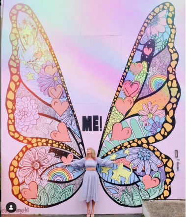 Kelsey Montague butterfly wings