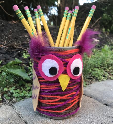 Owl Pencil Holder