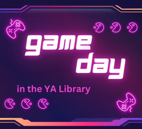 game day in the YA Library