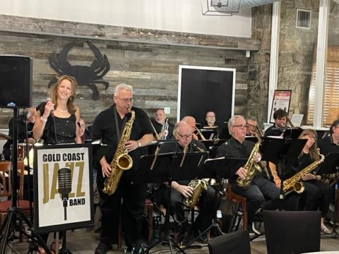 A photo of the Gold Coast Jazz Band.