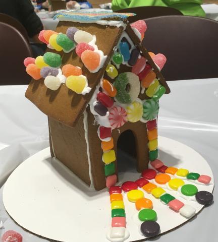 gingerbread house