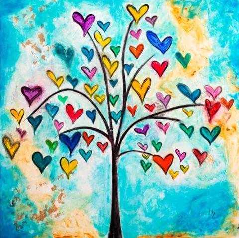 Tree of Hearts by Ivan Guaderrama