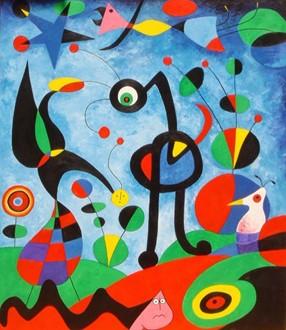 Joan Miro painting