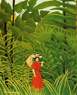 Henri Rousseau painting