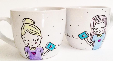 Customized mugs