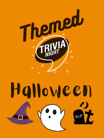 Themed trivia night halloween