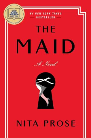 The cover of the book The Maid by Nita Prose.