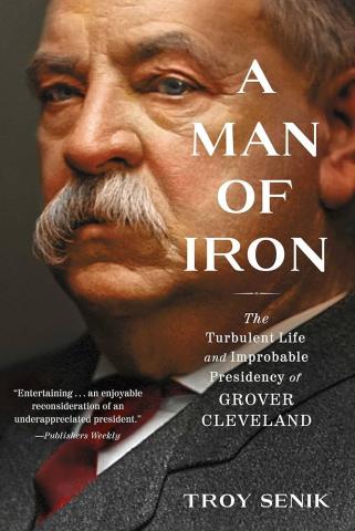 The cover of the book Man of Iron.