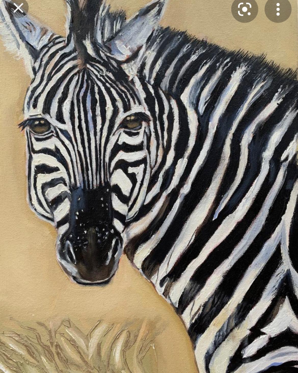 Zebra drawing