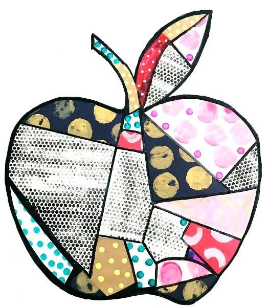 Roy Lichenstein Apple