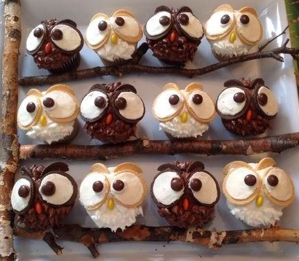 Owl Cupcakes