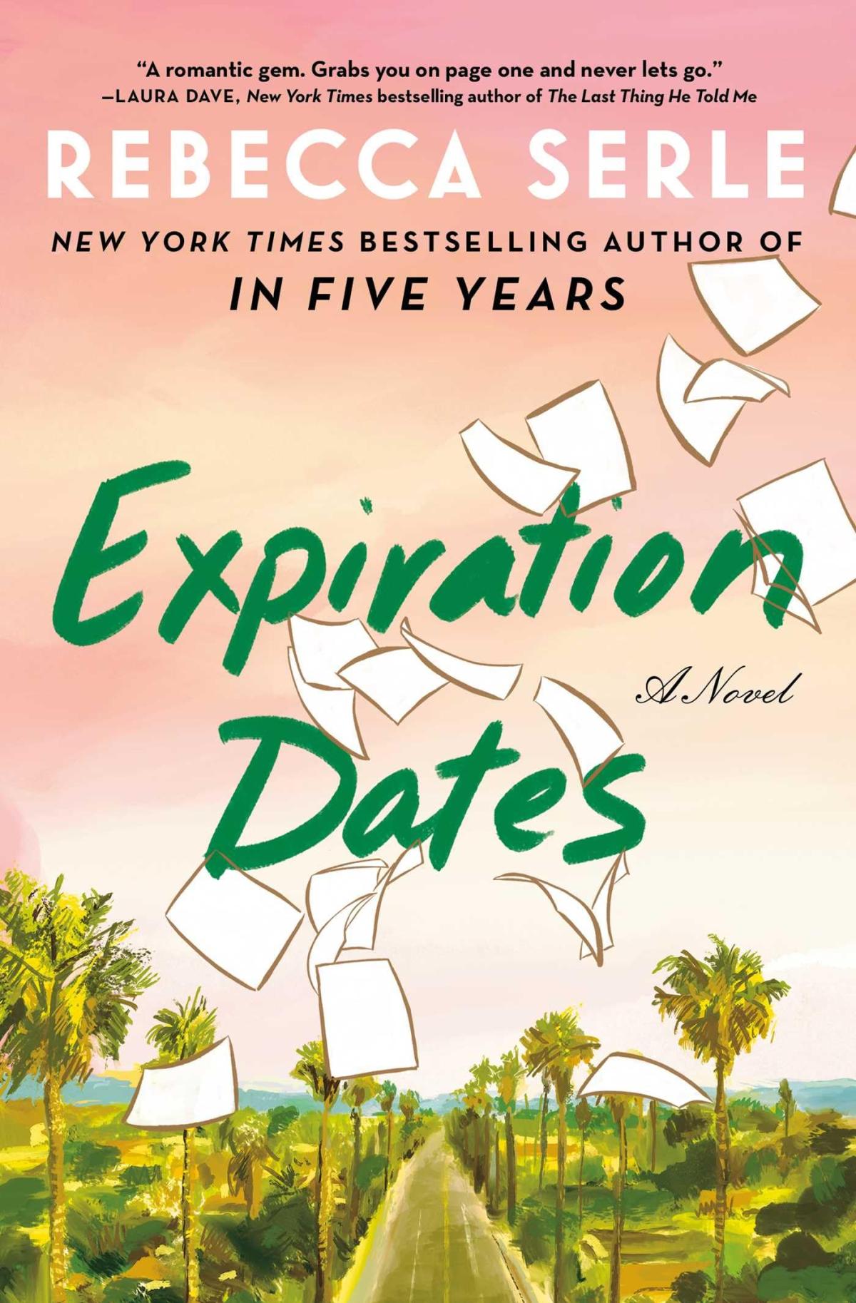 The cover of the book Expiration Dates.