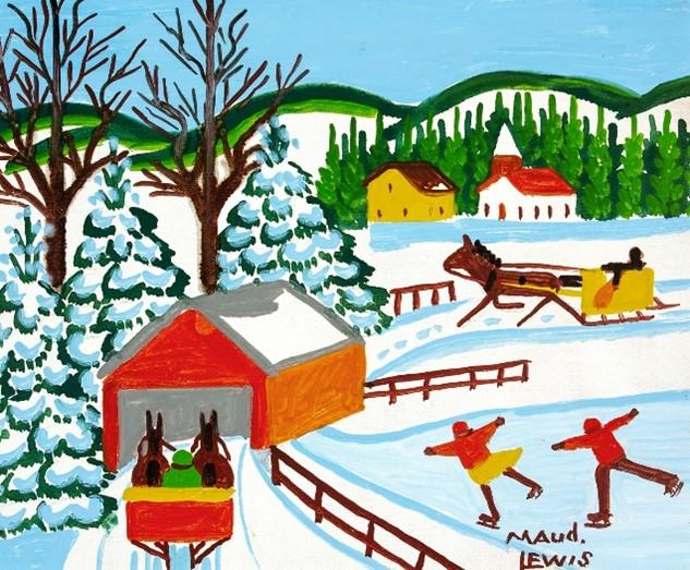 Maud Lewis painting