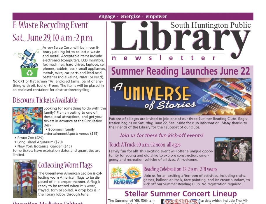 June 2019 newsletter front page thumbnail