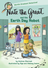 Nate the Great and the Earth Day Robot cover art