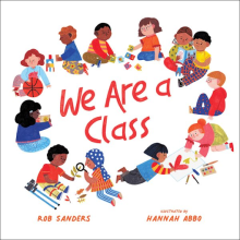 We Are a Class picture book cover art by Rob Sanders